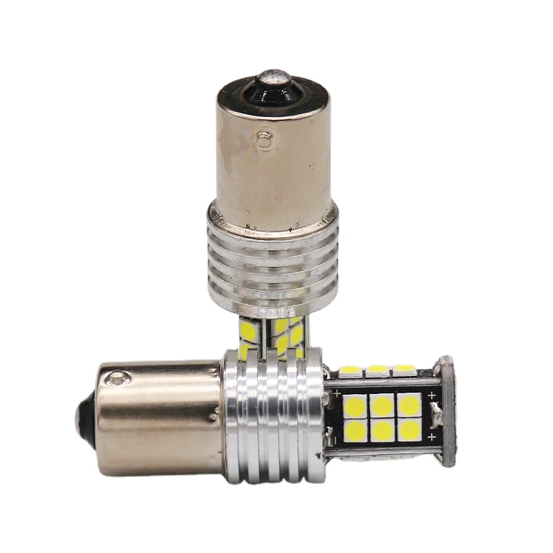 UNJOYLIOD Factory directly 1156 3030-24SMD 7440 7443 Led Car bulb led Turn Signal Light Brake Lamps Reverse Light 10-30V