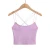 Import USA Women Sexy Crop Top Bustier Tube Tank Top Slim Fit Camisole Tops Vest Blouse from China