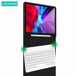 USAMS Mini Portable BT Wireless Keyboard Pencil Holder Tablet Cover Case for iPad Pro Air Mini 10.2 10.9