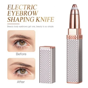 Usb Rechargeable Face Brow Electric Eyebrow Epilator Trimmer Hair Remover Razor For Women