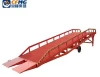 Used Folding Steel Yard Hydraulic Mobile Dock Container Loading Ramp Forklift Motorcycle Vehicle