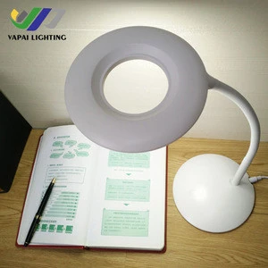 VAPAI dimmable modern student table desk work light led grass portable magnifying lamp
