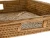 Import Vietnam best selling cheap price wholesale square rattan serving trays for export from Vietnam