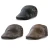 Import Vintage Look Mens Soft Leather Ivy Beret Newboy Flat Cap Hat from Pakistan