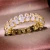 Import Vintage Style Luxury Silver Plated CZ Zirconia Statement Band Ring Bling Bling Oval Shape Diamond Stacking Ring from China
