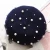 Import Vintage wool pearl beret ladies hat autumn and winter warm beaded ballet hat elegant female ladies solid painter hat from China