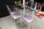 Import VONVIK Acrylic Modern Dining Table Set 6 Chairs from China