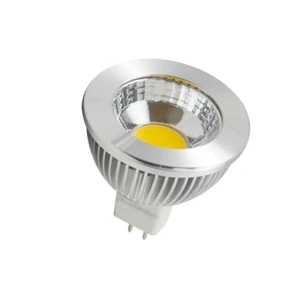 warm white 2300k 2500k 2700k MR-16 5watt 6 watt cob led spotlights for home 12v AC DC led light bulb