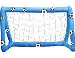 Water Sports Play Game Equipment PVC Inflatable Pool Floating Football Shoot Goal Beach Ball Volleyball Net Frame Playground