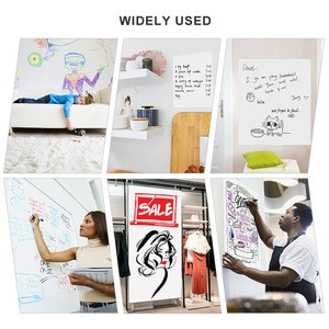 Waterproof Flexible Dry Wipe Wall Sticker Whiteboard Film