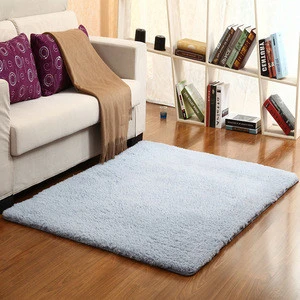 Wedding carpet cover wool luxury and soft faux fur rug white lamb rug carpet bed room living room sofa mat area rug