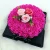 Import Wedding Decoration Pretty Pink Soap Rose Bouquet Of Flowers Custom Cake Shape New Valentine Gift Girls Artificial Rose Bouquet from China