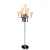 Import Wedding Iron Art Electroplated Gold Multi Head Crystal Roadlight Vertical T-Table Decorative Light from China