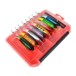 Weiahi ILURE 14g 100mm Floating Propeller Hard Minnow Fishing Lure Set