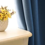 Weight more heavy Linen blackout curtain home textile