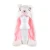 Import White bear animal hat with moving ear children warm animal ears winter hat from China