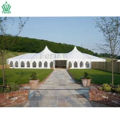 White PVC Waterproof Big Outdoor Marquee Tent for Wedding Party Event
