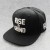 Import White Snapback Hat &amp black hats custom SN-0075 USA wholesale from China