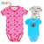 Wholesale 100% cotton short sleeve baby clothes custom print baby romper infant bodysuit