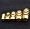 Wholesale 3.5g-10g Copper Bullet Weights Fishing Sinkers Fishing Accessaries Fishing Sinkers