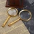 Import Wholesale black and white 5 times best vintage antique magnifying glass from China
