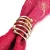 Import Wholesale Cheap Metal Gold Silver Napkin Rings for Wedding Party Decoration Napkin Buckle from China