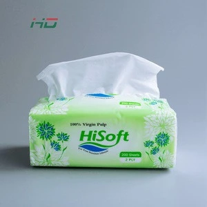 wholesale cheap soft pack facial tissue