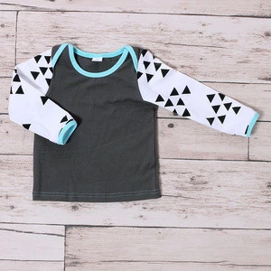 Wholesale clothing long sleeve cotton fall outfits baby outfit set boys suits