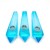 Import Wholesale Crystal Smoking Pipe Electroplate Blue Glass Crystal Healing Stone Tobacco Pipe+Metal Strainer And Brush from China