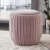 Import Wholesale dressing nordic modern shoe chganging drum round velvet foot storage chair ottoman nordic from China