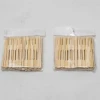 Wholesale Eco-frinendly BBQ Tool seafood disposable fruit round flat type Teppo picks bamboo sticks food skewer
