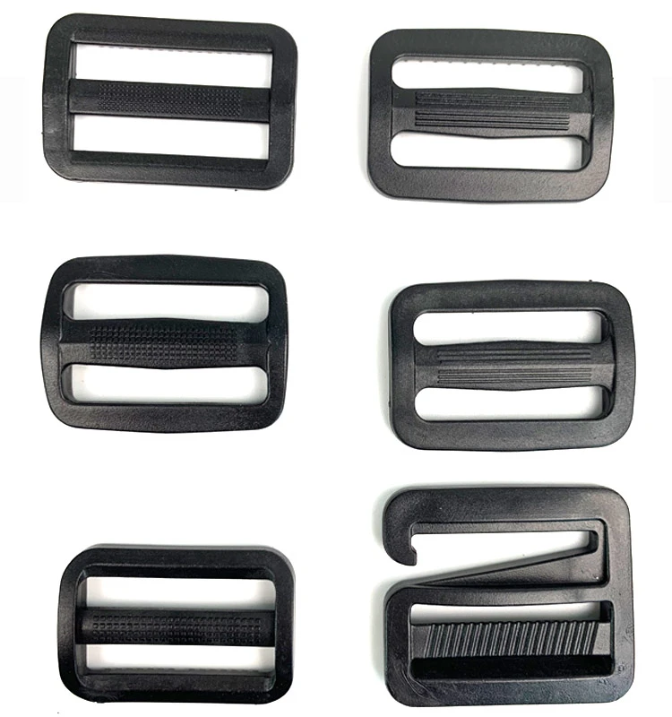 Wholesale factory high quality black strap quick custom adjustable plastic quick release buckle bag belt  and buckle