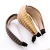 Import Wholesale Fashion New Hair Hoop Ethnic Style Leather  Cross Hairbands Korean Women Hair Accessories Faux Leather Headband from China