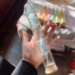 wholesale forever roses preserved real dried natural herbs and flowers in a glass dome small mini bouquet with small bottle