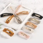 Wholesale Hair Clips for Women Custom Hair Accessories Fashion Woman Hairgrips