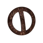 Wholesale Handmade Natural Coconut Shell custom size Button Buckle