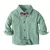 Import wholesale kids clothes fashion mint green shirt and pants kid clothing set from China