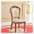 Import Wholesale Leather Fabric Velvet Upholstered Seating Royal Crown Antique Hand Carved Wooden Chair from China