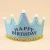 Import Wholesale Luxury Birthday Hat Disposable Party Hat Crown Light Up Birthday Hat from China