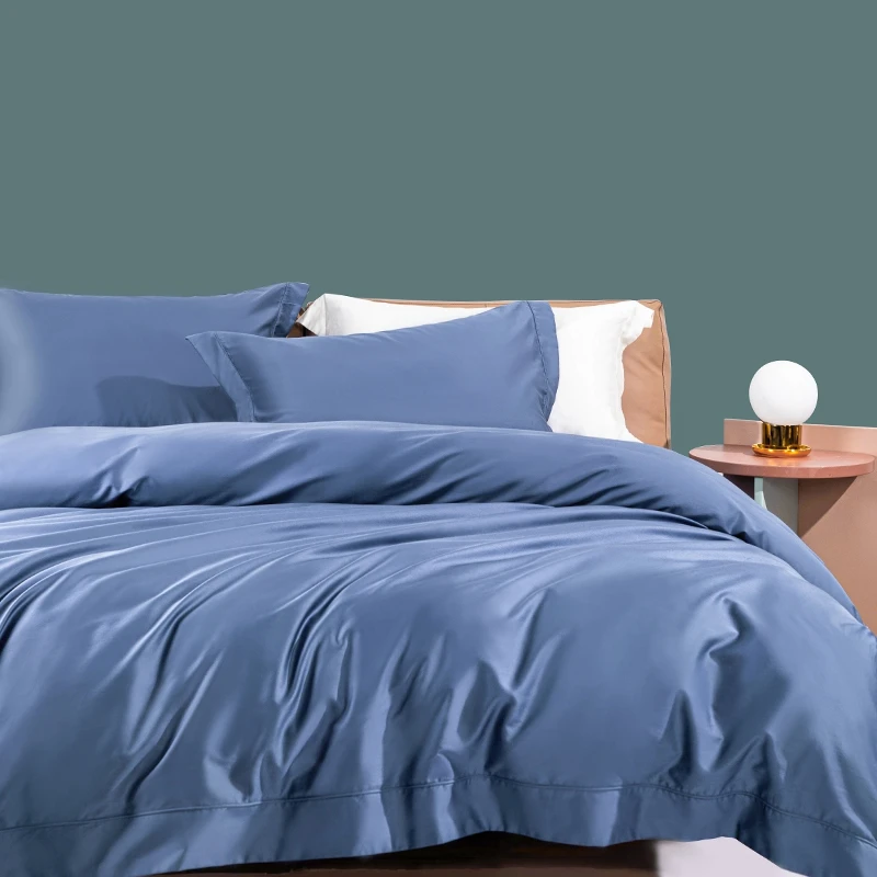 Wholesale Luxury home textile 100% cotton bed sheet bedding set bed linen