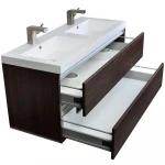 Wholesale modern style wall-mounted bathroom cabinet ghana bathroom vanities