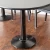 Import Wholesale new style restaurant  black metal cast iron coffee table legs steel round  shape dining table base from China