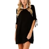 Wholesale new style round neck long sleeve casual women dress