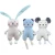 Import Wholesale Newborn Infant Baby Birthday Soft Cute Plush Teether Rattle Toy for Baby from China