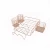 Import Wholesale Office Table 4 Items Mini Eco Friendly School Rose Gold Metal Wire Stationery Set from China