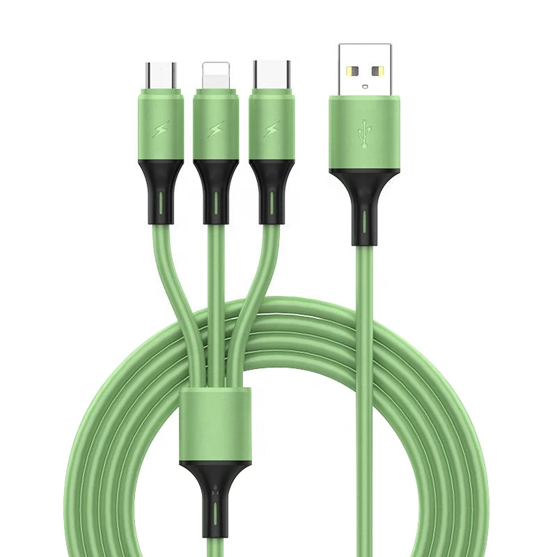 Wholesale on Stock Multi interface USB Cable Mobile Phone Charging Sync Data Cable