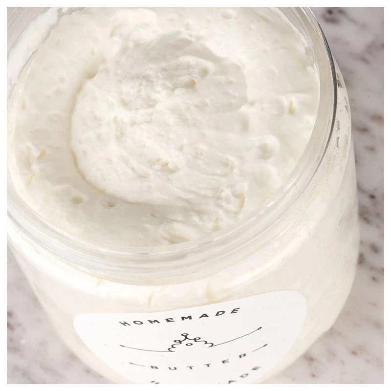 Wholesale Organic Non-Greasy Whipped Body Butter