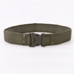 Wholesale Outdoor 2020 New Army Style Combat Belts Quick Release Tactical Belt Fashion Men Canvas Waistband