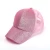 Import Wholesale personalized lots of colors glitter ponytail summer sun beach baseball hat from China