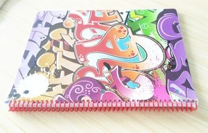 Wholesale Plastic Spiral Exercise Book With Hard Cover